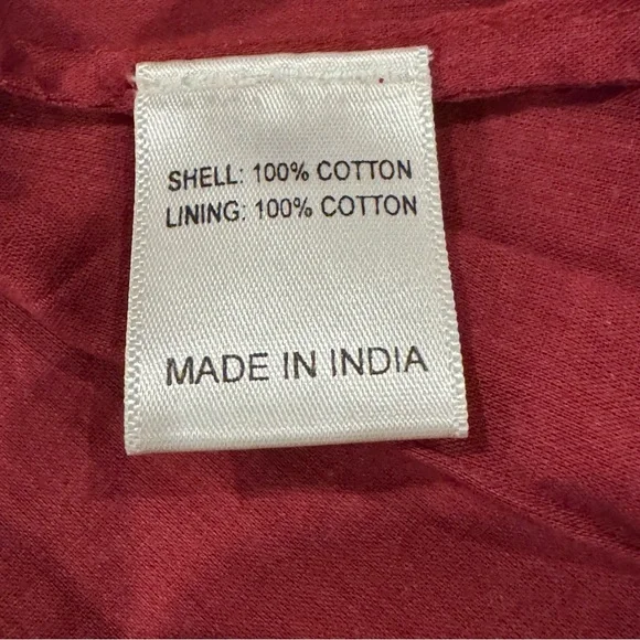 Ivy City co Gracie Maxi Dress in Wine burgundy Cotton size small NWT - Picture 12 of 13